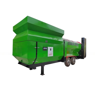 6200 KG Capacità rotante tamburo a tamburo schermo per la macchina di compost circolare per terreni vibranti