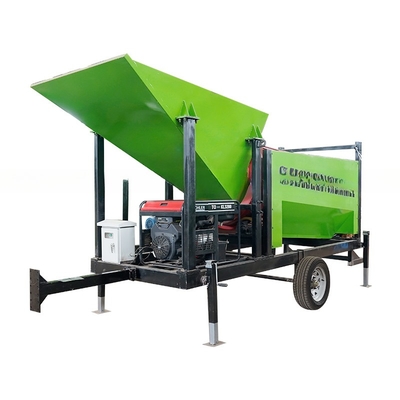 2022 Design Firewood Mobile Trommel Screen con e dimensione di scarica personalizzabile