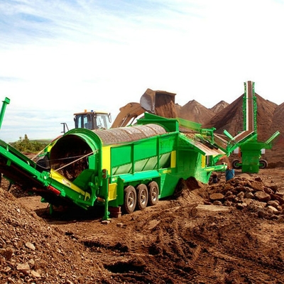 Screening del suolo per la polvere di legno