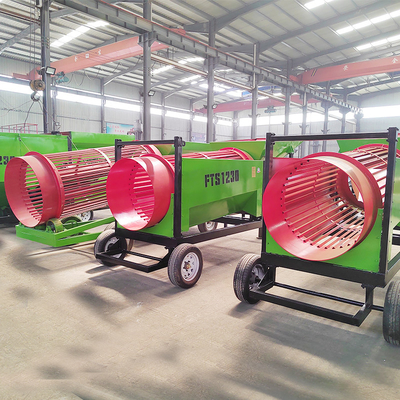 Schermo a tamburo con 50-500 tonnellate all'ora Capacità e 3-45KW di potenza