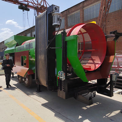 380V/415V/440V Voltaggio Rotante Compost Screening Trommel Screen per lo smaltimento dei rifiuti solidi