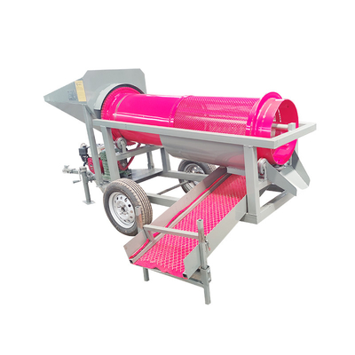 Macchine mobili per l'estrazione dell'oro di tipo rotativo per l'alimentazione dell'estrazione energetica Dimensioni inferiori a 300 mm