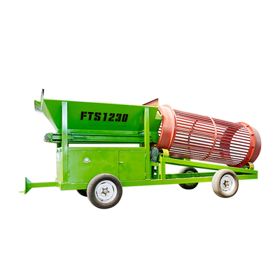 Schermo a tronco di legna da ardere mobile resistente 1790 kg Schermo a setaccio rotativo