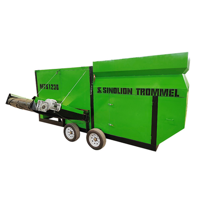 Trasformazione del compost Serratura a tamburo per concimi organici