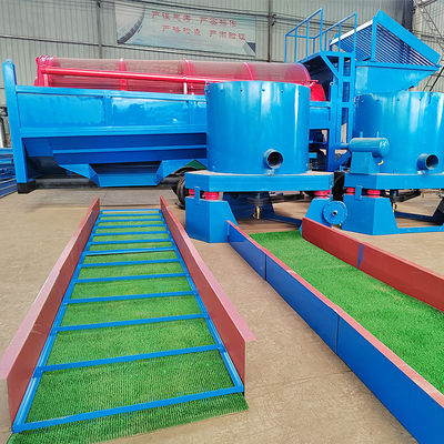 Rapido e semplice estrazione dell'oro con energia minerazione PORTABLE Gold Diamond Trommel Wash Plant