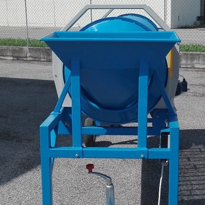 Schermo a tamburo portatile e stazionario per concimi organici