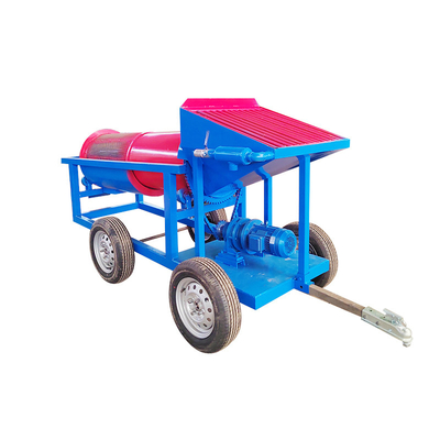 Macchine mobili per l'estrazione dell'oro per impianti di trasformazione di 920 kg impianti di lavaggio dell'oro in giallo