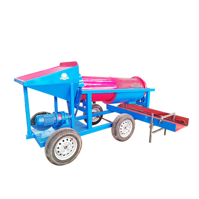 Macchine mobili per l'estrazione dell'oro per impianti di trasformazione di 920 kg impianti di lavaggio dell'oro in giallo