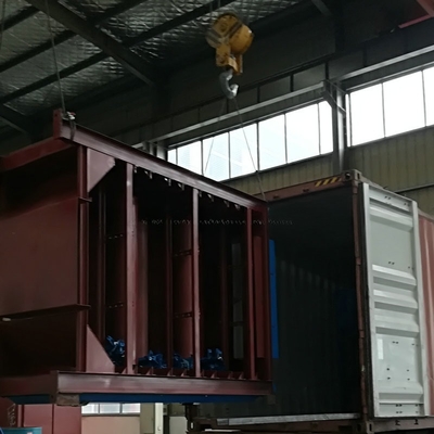 Asciugatrice di brichette a maglia industriale da 800 kg per la lavorazione di brichette di carbone