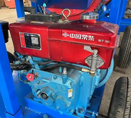 Dimensioni massime 100 mm Mobile Gold Mining Rotary Drum Screen con motore a benzina o diesel
