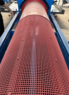 Mobile Mini Gold Wash Plant Trommel Screen Outlet per l'efficienza energetica dell'estrazione