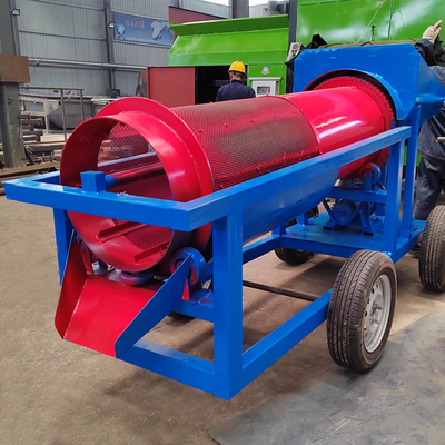 Mobile Mini Gold Wash Plant Trommel Screen Outlet per l'efficienza energetica dell'estrazione