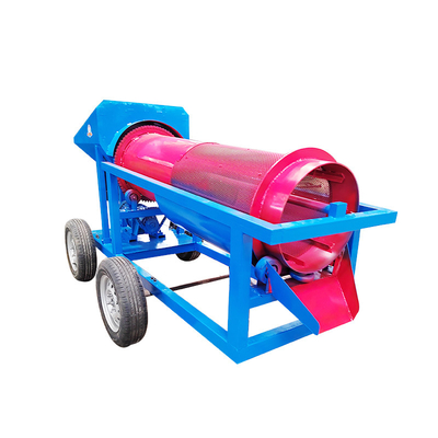 98% Portatile Fiume Alluvial Oro e diamanti Trommel Screen Washing Plant Machine