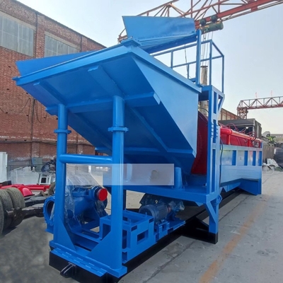 Separatore mobile di polvere d'oro alluvionale di capacità 30-150 tonnellate orarie e generatore diesel