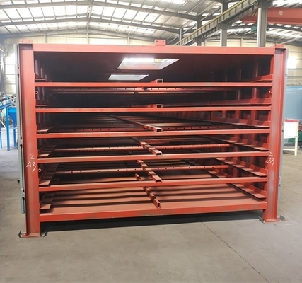 Pressure di vapore 0,2-0,8Mpa Conveyor Mesh Belt Dryer per Briquette minerali di carbone