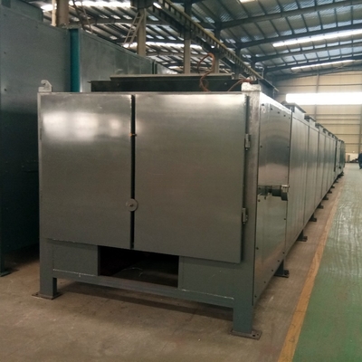 Asciugatrice di piastre a catena avanzata per l'asciugatura di brichette di carbone nelle applicazioni di trasformazione alimentare