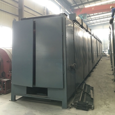 2 metri per sezione asciugatrice a fascia a maglia per brichette in polvere di carbone carbone di coke