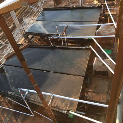 Tavolo di agitazione sismica in lega di alluminio in fibra di vetro AU 6S per l'industria mineraria energetica