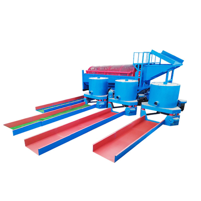 Mini Small Mobile Sand Gold Mining Trommel Wash Plant per dimensioni di scarico inferiori a 6 mm