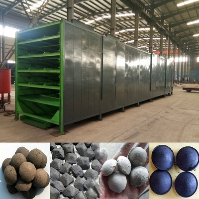 Guida all'installazione fornita attrezzature di asciugatura a fascia a maglia continua per brichette