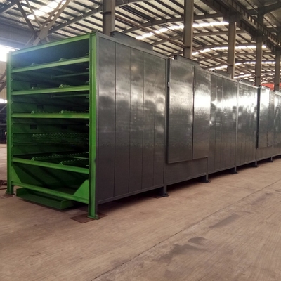 Guida all'installazione fornita attrezzature di asciugatura a fascia a maglia continua per brichette