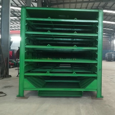 Asciugatrice di piattaforme a 6 strati Soluzione avanzata di asciugatura per la produzione di brichette di carbone