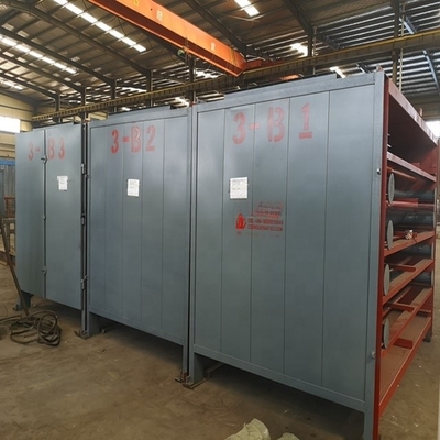 Pressure di vapore 0,2-0,8Mpa Conveyor Mesh Belt Dryer per Briquette minerali di carbone