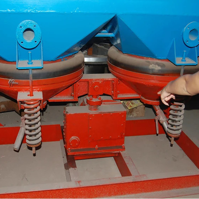 25TPH Diamond Gold Mining Jig Machine con tasso di recupero dell'80%-90% Capacità 4500 KG