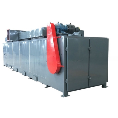 Asciugatura efficiente di brichette di carbone e di carbone con l'installazione di asciugatrici a nastro trasportatore