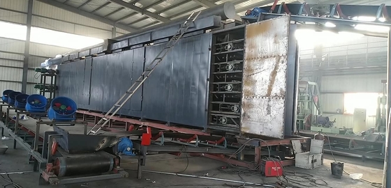 Produrre continuamente asciugatrice a fascia a maglia per brichette di carbone carbone di coke