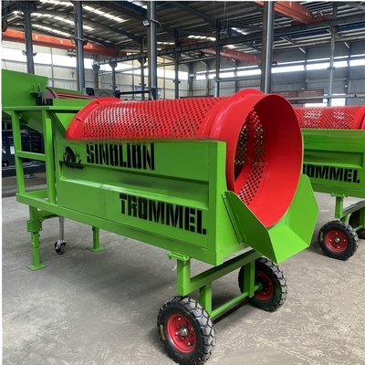 Macchine per lo screening del suolo con dimensioni di alimentazione inferiori a 300 mm