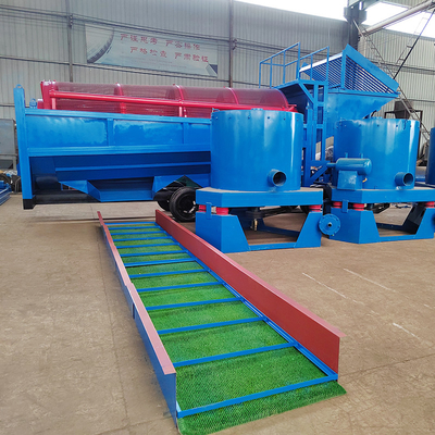 Macchina mineraria di lavaggio dell'oro alluvionale Mobile Gold Trommel Screen per risultati affidabili