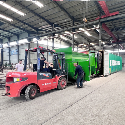 Dimensioni di alimentazione inferiori a 300 mm schermo a tamburo mobile per il compost e schermatore portatile per la superficie del suolo