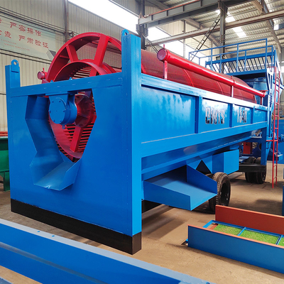 8*2,2*3,6m Sabbia d'oro Terra Sabbia d'oro mobile Trommel Gravity Mining Trummel Gold Washing Plant
