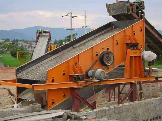 Apparecchiature per lo screening del carbone schermo vibrante di pietra per l'alimentazione Dimensioni inferiori a 300 mm