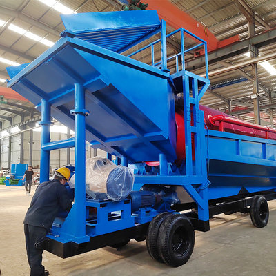 3-30KW Energy Mining Diamond Mining Equipment Macchine per mobile gold trommel screen