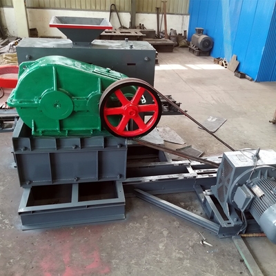 Macchina per estrusore di brichette per la produzione di carbone su misura con grande diametro del rullo