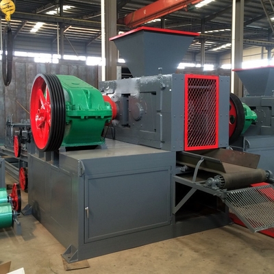 Macchina per estrusore di brichette per la produzione di carbone su misura con grande diametro del rullo