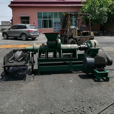 Hexagon Shape Charcoal Charcoal Extruder Press Machine Briquette Maker con capacità di 415V