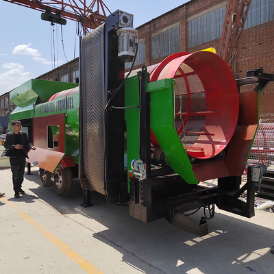 2000 kg schermo mobile a tamburo per macchine minerarie macchina portatile a tamburo rotativo per lavaggio