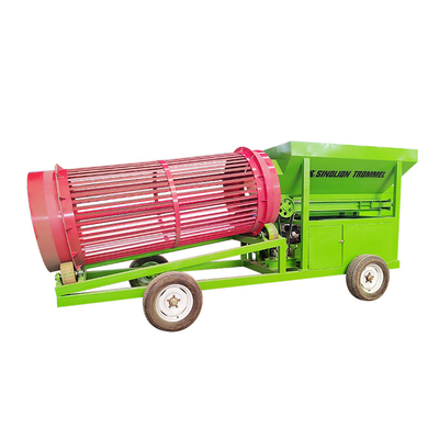 220V/380V Pesante piccole parti mobili di legno segatura roccia terreno pietra schermo a tamburo