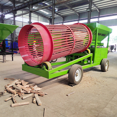 220V/380V Pesante piccole parti mobili di legno segatura roccia terreno pietra schermo a tamburo
