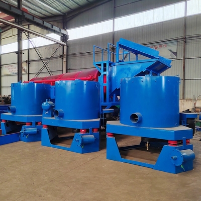 Strumentazione per l'estrazione dell'oro fluviale con elevata capacità e funzionamento automatico