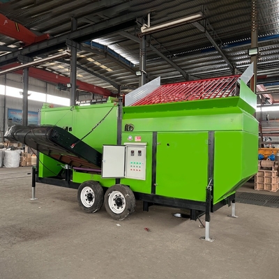 1200 mm di diametro schermo a tamburo mobile per il processo di compostaggio
