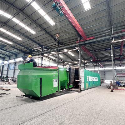 2023 Anno Scanner rotativo del suolo Trommel Sieve per impianto mobile di screening del compost