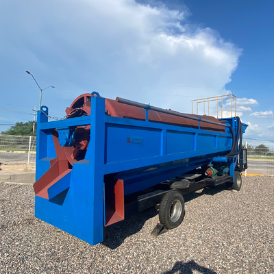 Energy Mining Mobile Small Scale Mini Alluvial Gold Wash Plant per l'oro del fiume