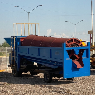 Energy Mining Mobile Small Scale Mini Alluvial Gold Wash Plant per l'oro del fiume