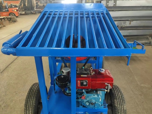 4000 KG Mini Mobile Gold Sieving Machine Plant per la separazione e la concentrazione del minerale