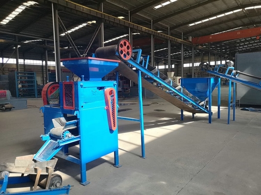 860 KG Macchina idraulica per la stampa del calce per le miniere di carbone Forme di brichetta personalizzate