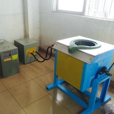 Mini forno a induzione elettrico per la fusione su piccola scala nei negozi di materiali da costruzione